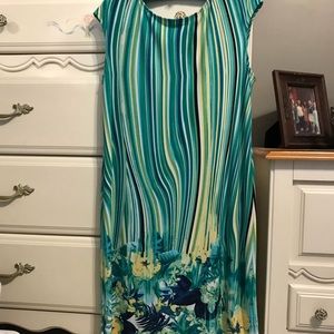 Chico’s Tropical Stretchy Dress